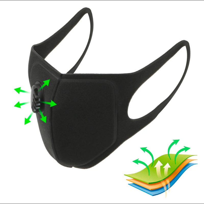 Pm2.5 Filter Insert - Zmywalna, wielokrotnego użytku, unisexowa maska ochronna