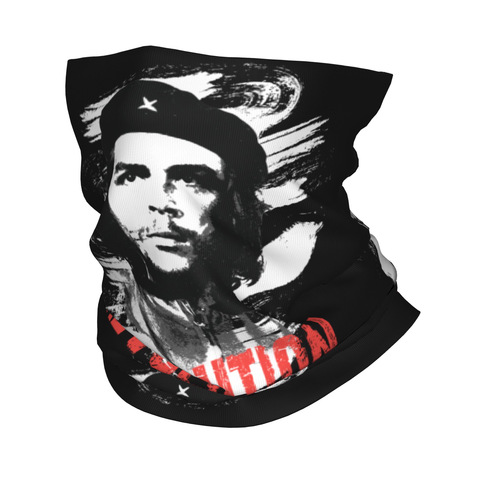 Neck Gaiter Face Cover - Chusta wielofunkcyjna Che Guevara Rewolucja Męska