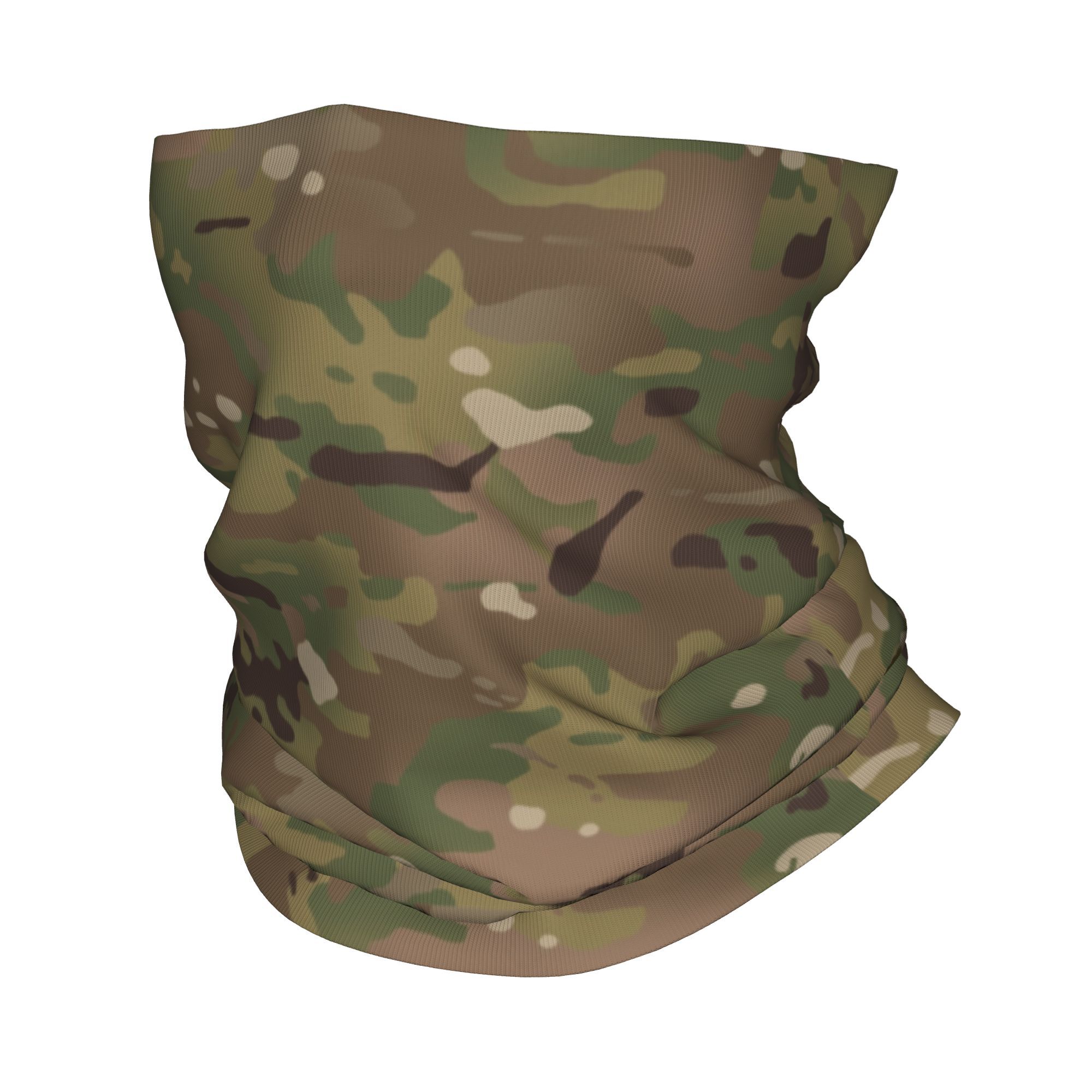 Neck Gaiter Face Cover - Chusta Bandana z Własnym Wzorem Kamuflażu