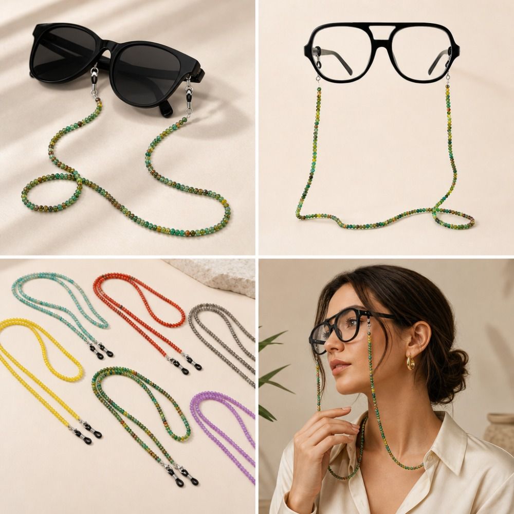 Lekki kolorowy szklany łańcusz – Mask Lanyard Adjustable recenzja i cena
