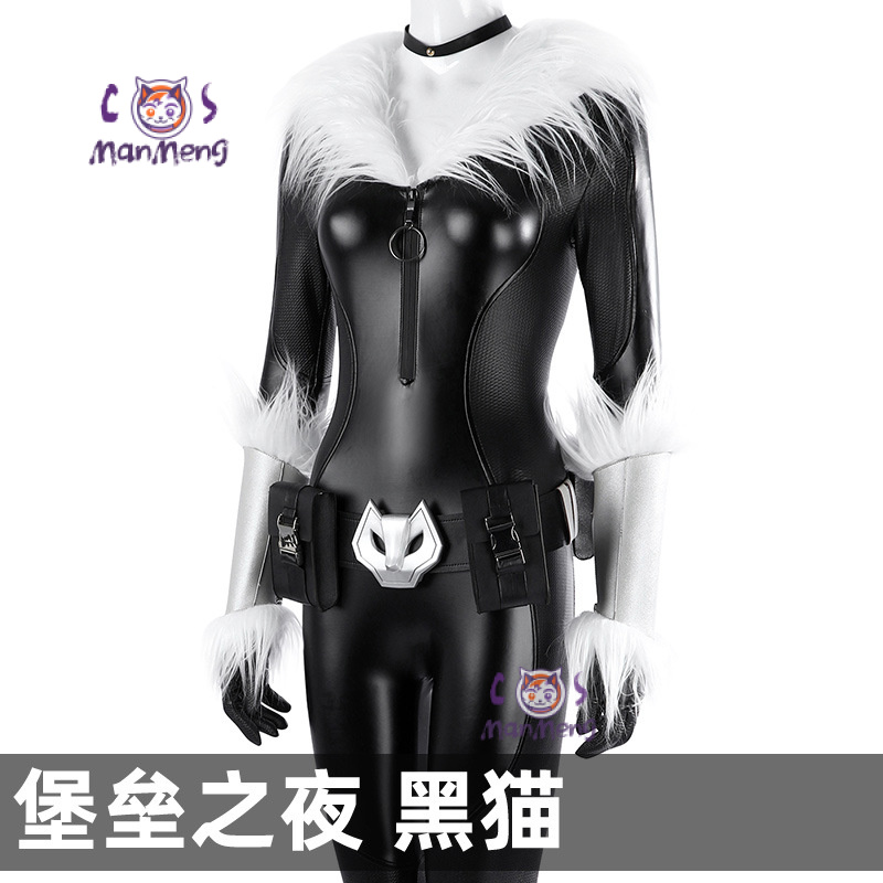 Czarny kot Felicia Hardy Cospl – Black Face Mask Pack recenzja i cena
