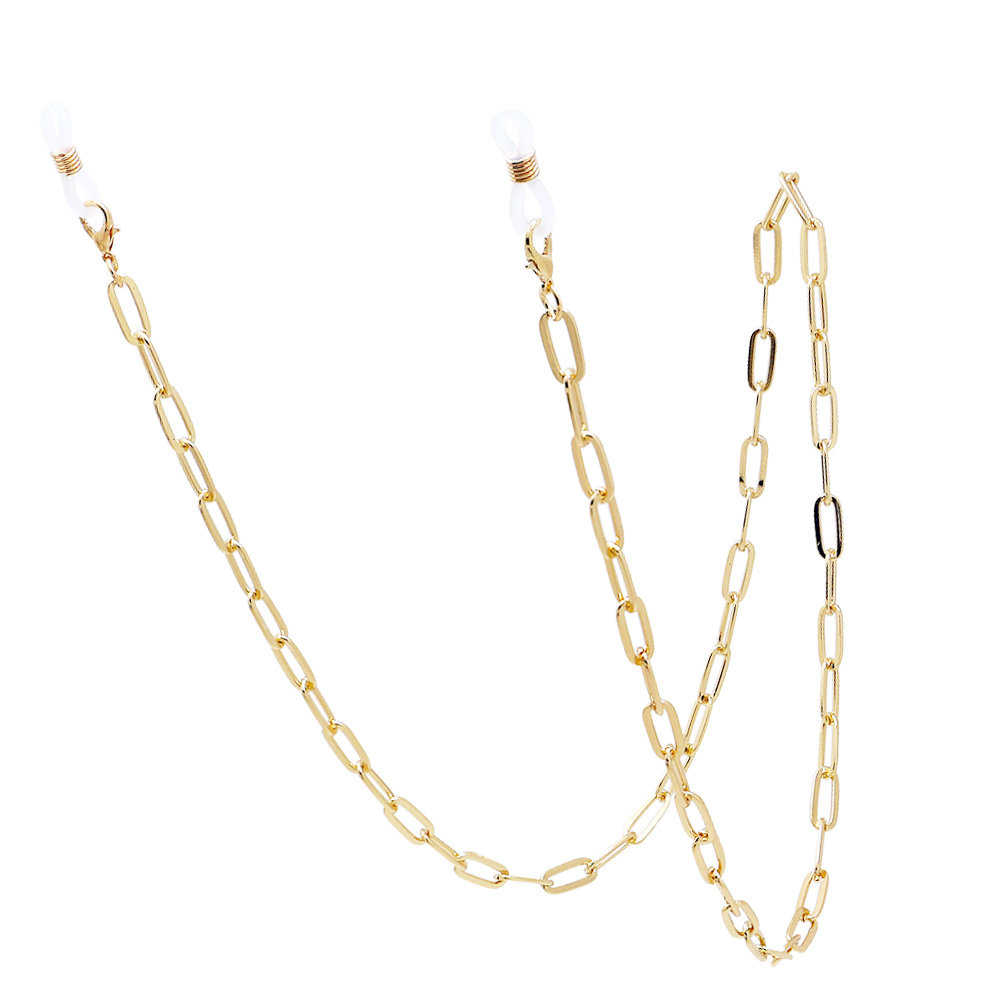 Złoty łańcuszek do maski w for – Mask Chain Holder recenzja i cena
