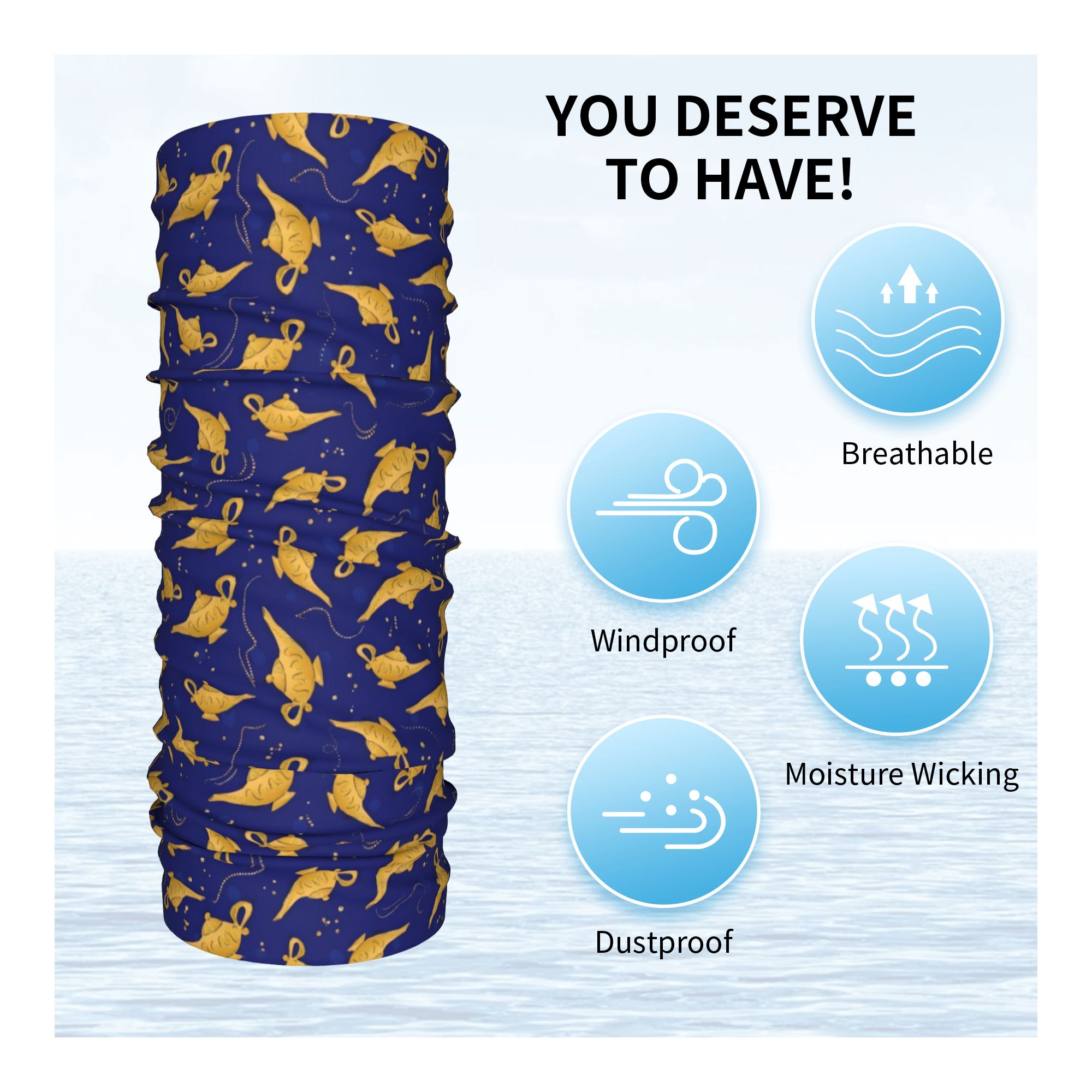 Wielofunkcyjna chusta na szyję – Neck Gaiter Face Cover recenzja i cena