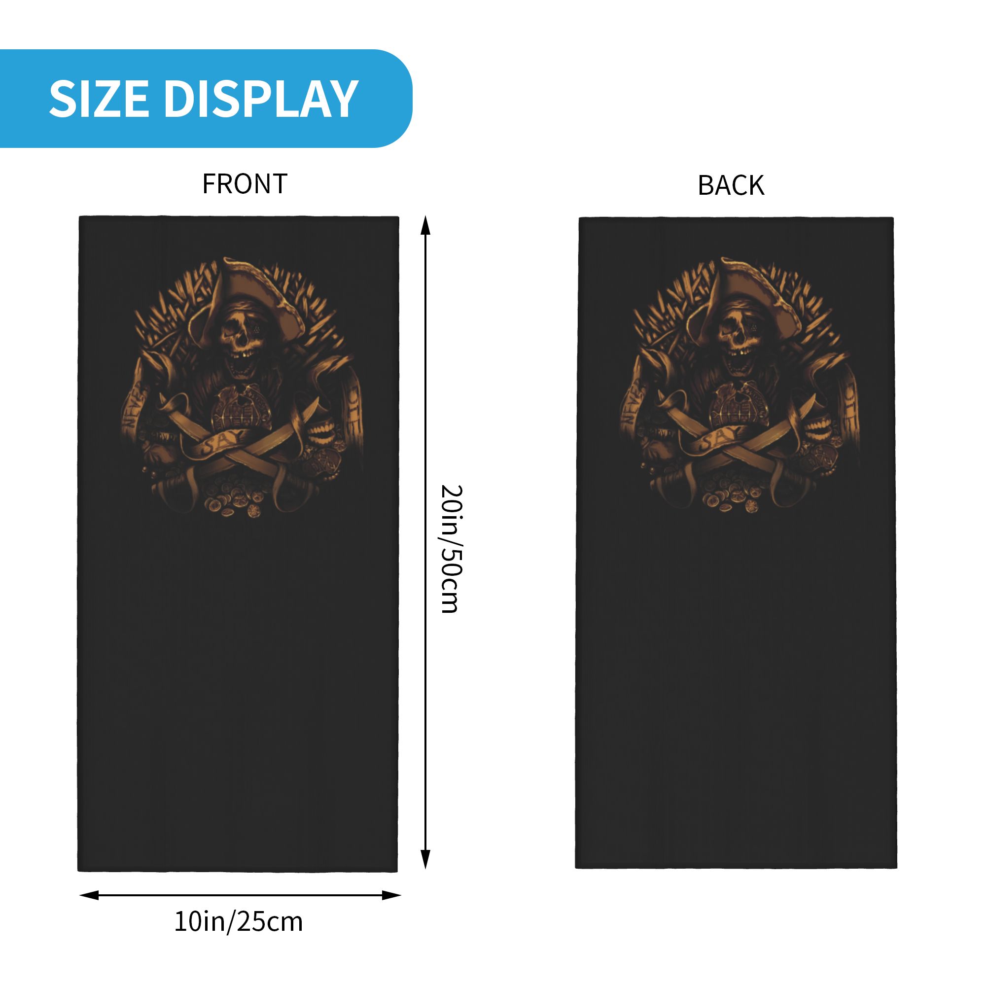 Wielofunkcyjna Chusta Komin Pi – Neck Gaiter Face Cover recenzja i cena